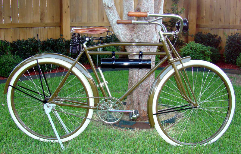 antique harley davidson bicycle