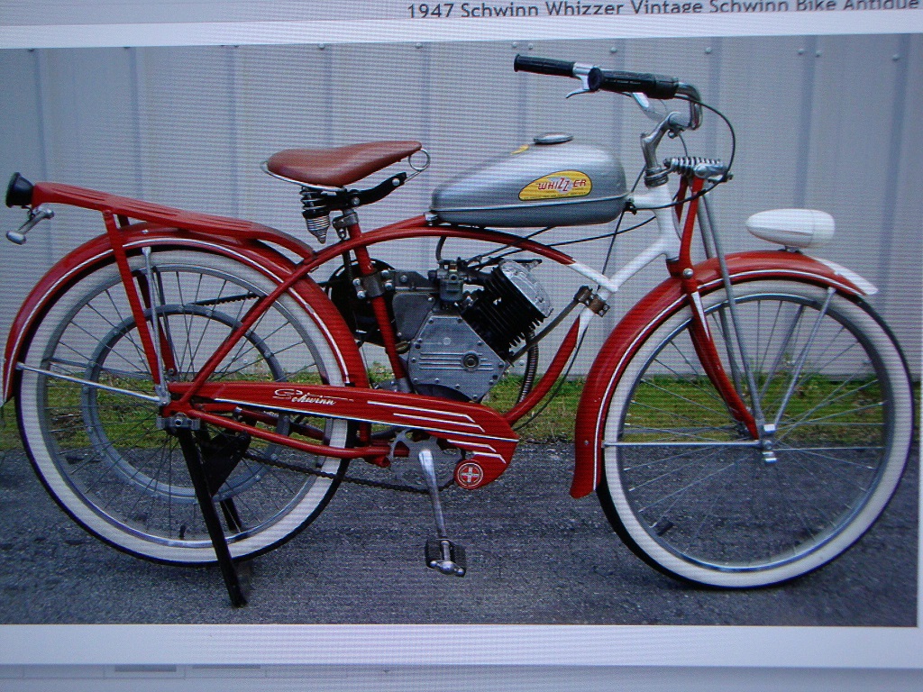 whizzer motorized bicycle