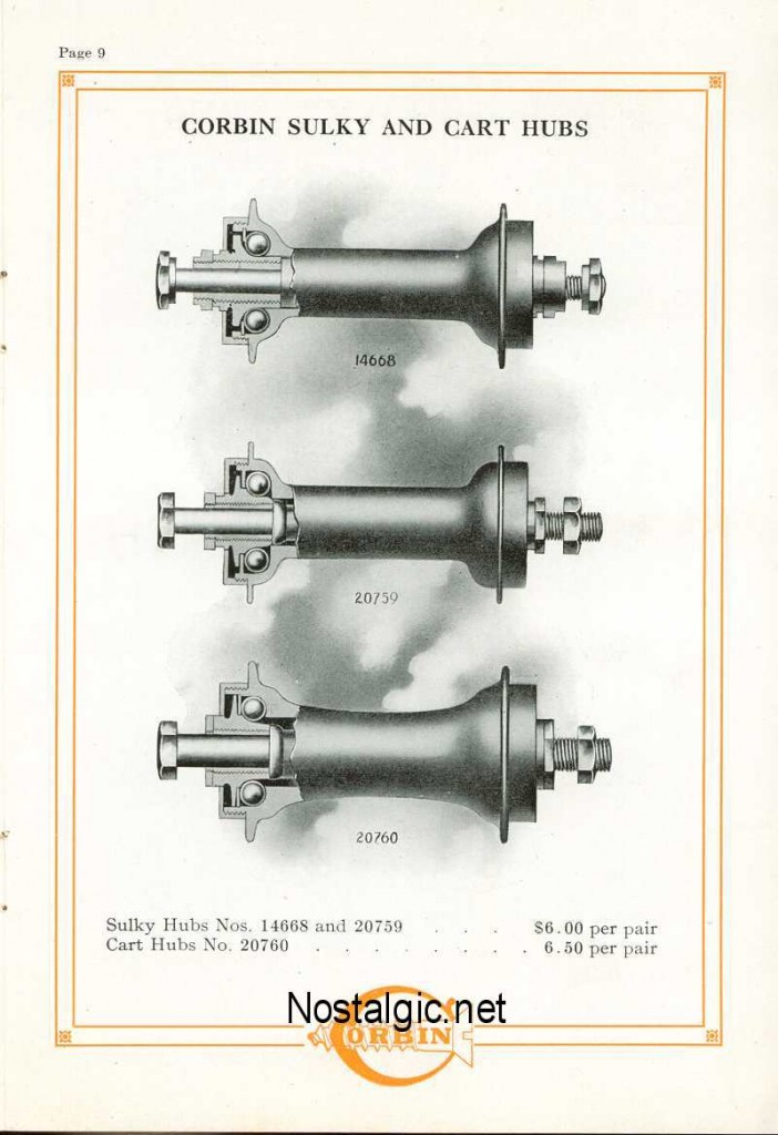 1911 Corbin Catalog Dave's Vintage Bicycles